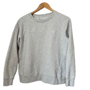 Champion light grey crewneck. Size M